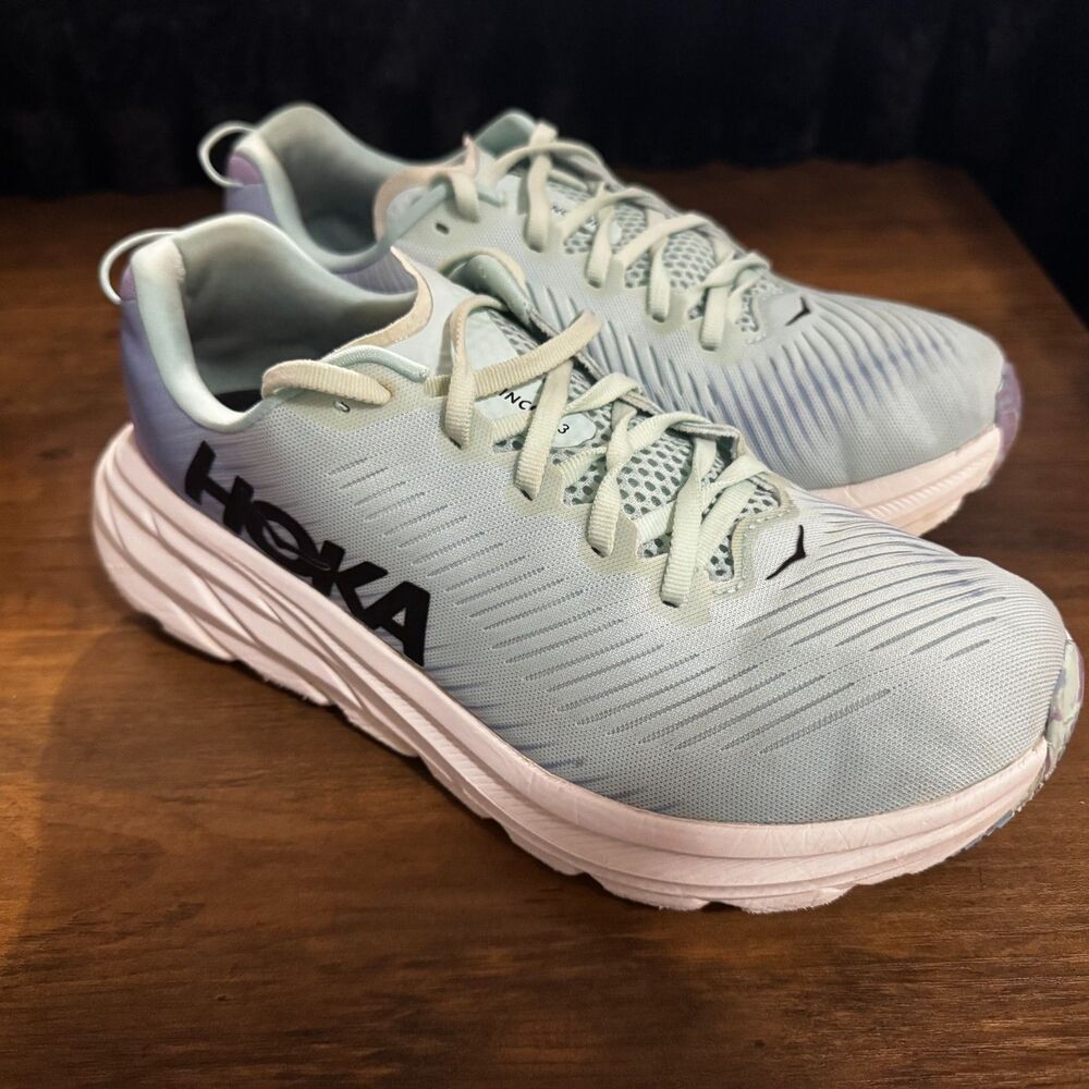 Hoka One One Rincon 3 Athletic Women's Shoes Size 8.5D Sunlit Ocean Running - Picture 9 of 9